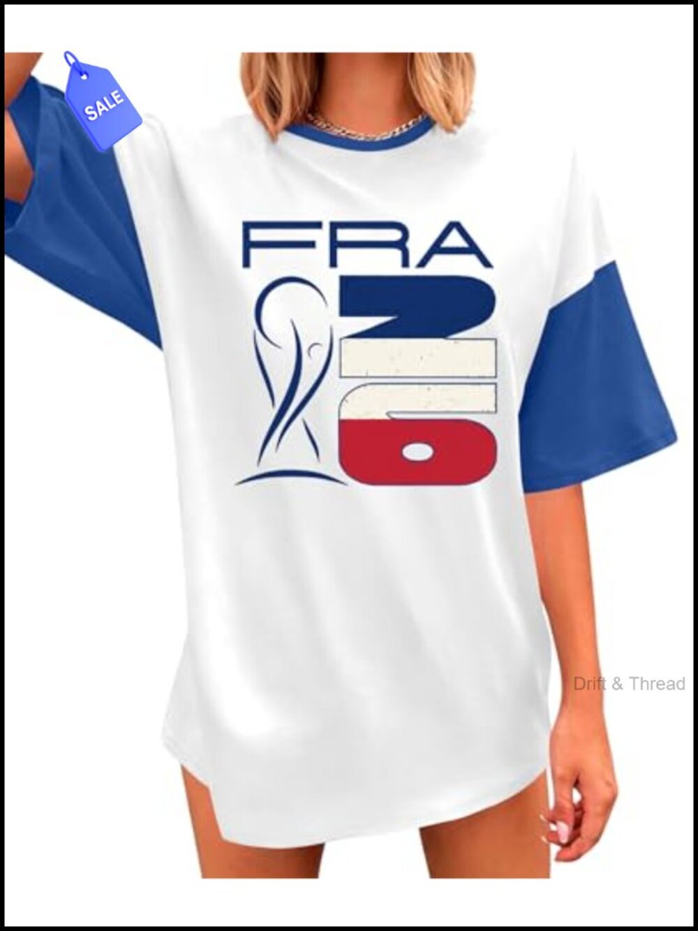 Oversized Soccer Jersey Women Short Sleeve Crew Neck Game Day Tee
